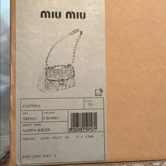 Miu Miu handbag and matching wallet - Picture 11 of 11